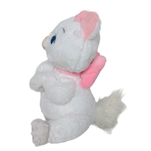 Disney Parks Babies Aristocats Marie White Cat Kitten Plush Stuffed Animal 11" - Picture 4 of 6